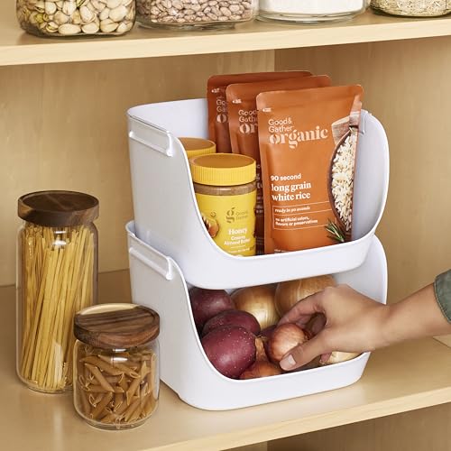 ShelfBin Stacking Pantry Bins (2 Count)