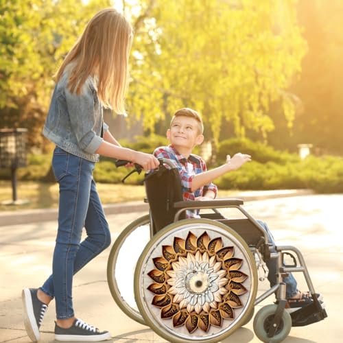 Designer Cover for Wheelchair Wheels (2 Count)