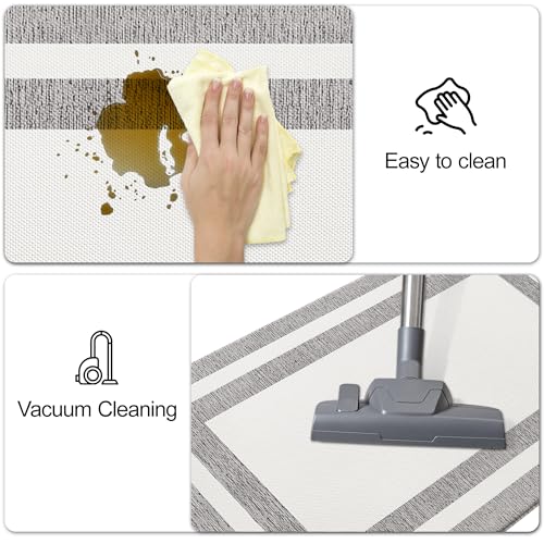 Kitchen Mats Cushioned Anti Fatigue Kitchen Mats for Floor Waterproof Non