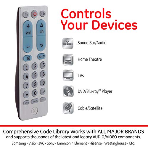 Big Button Universal Remote Control for Samsung