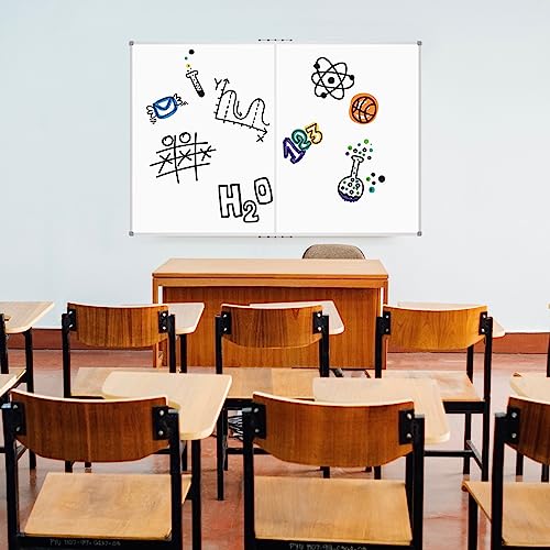 Large Magnetic 60" x 40" Dry Erase Board