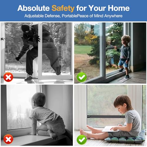 Sliding Door Security Bar (3 Count)