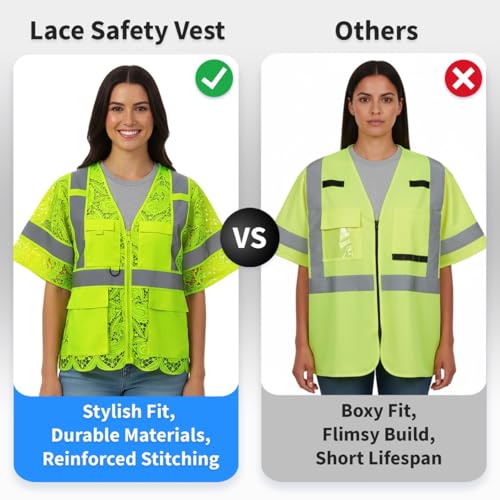 for Women with Velcro Pockets