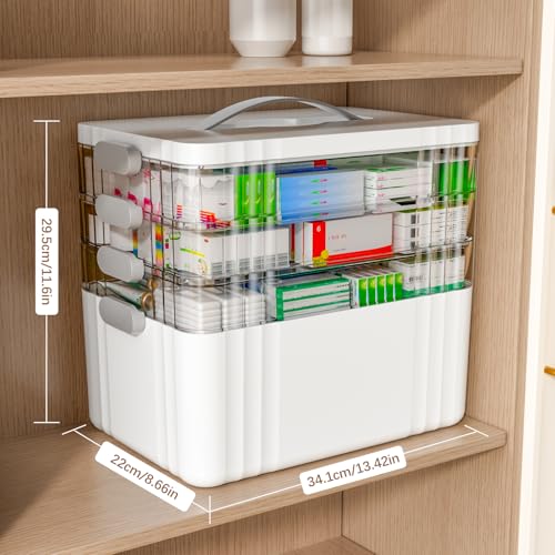 4 Tier Medicine Organizer