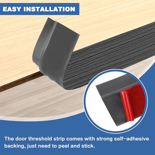 Vinyl Floor Transition Strip Self Adhesive Door Threshold Strip