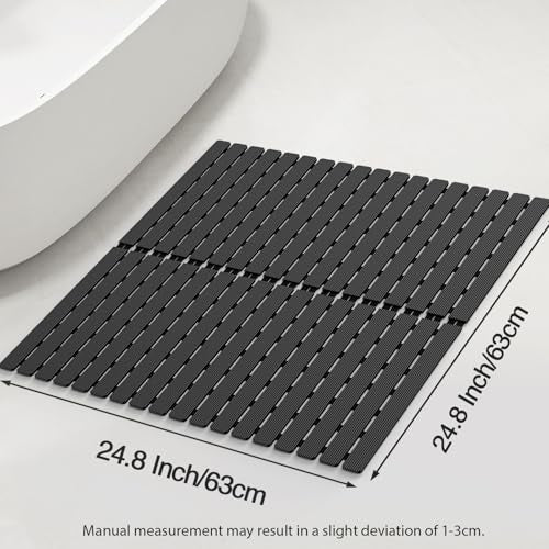 Square Shower Mat for Inside Bathroom