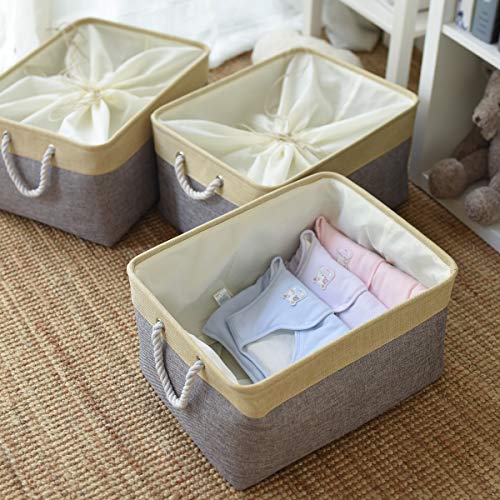 Storage Baskets for Organizing (3 Count)