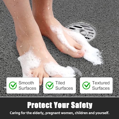 Square Shower Mat Non Slip