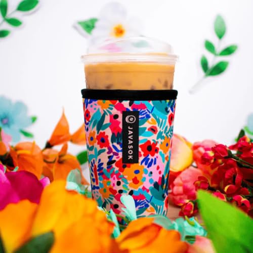 JavaSok Iced Coffee & Cold Soda Insulated Neoprene Cup Sleeve