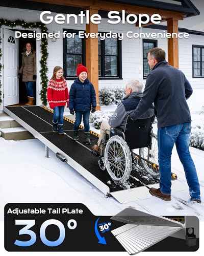 KOLOTOO Portable Wheelchair Ramp 12FT