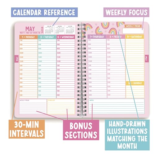 Hourly Appointment Book 2026