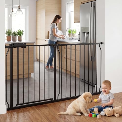 57.5 62 Inch Extra Wide Baby Gate for Doorway Stairs