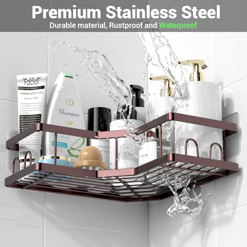 Corner Shower Caddy Organizer Shelf