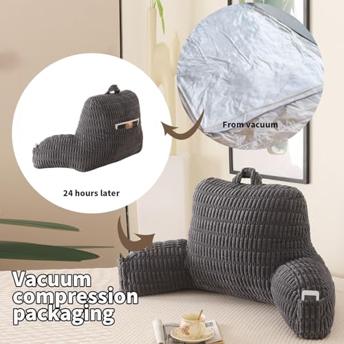 Reading Pillow for Sitting in Bed with Arm