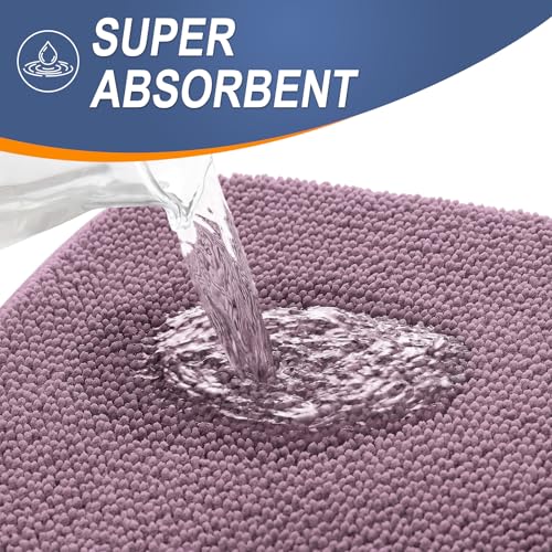 Memory Foam Bathroom Runner Rug 70x24