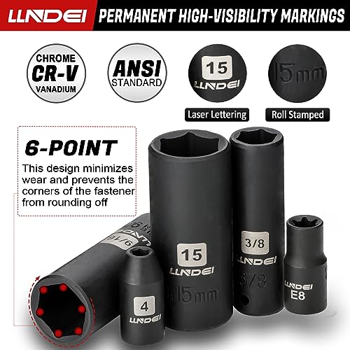1 4" Impact Socket Set (83 Count)