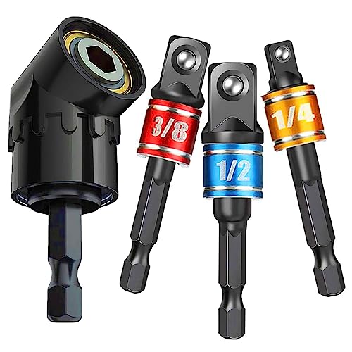 Impact Grade Socket Adapter Set (4 Count)
