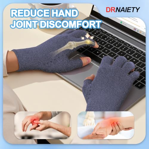 2 Pair Arthritis Compression Gloves for Hand Arthritis (2 Count)