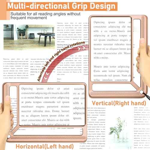 5X Full Page Magnifying Glass for Reading
