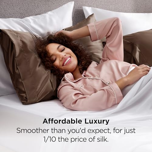 Satin Pillowcase Standard Set of 2 (2 Count)
