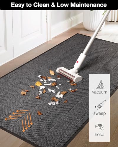 4′x12′ Large Heavy Duty Door Mat Indoor Outdoor (48 Sq Ft)