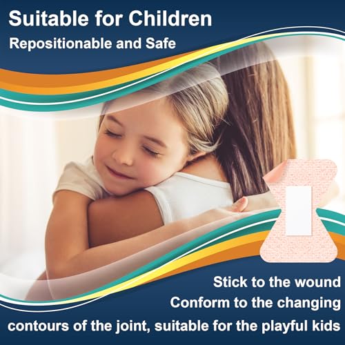 Silicone Bandages for Sensitive Skin 1.8x2.4 Inch Knuckle Bandages (25 Count)