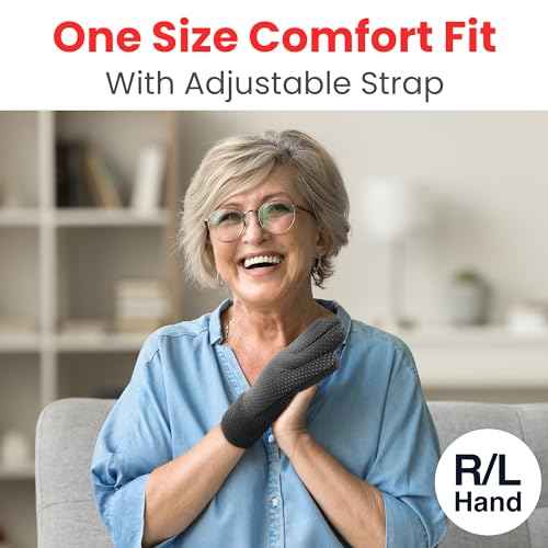 Microwaveable & Reversible Warming Arthritis Glove for Soothing Hand Pain Relief Heat Therapy for Arthritis Hands and Finger