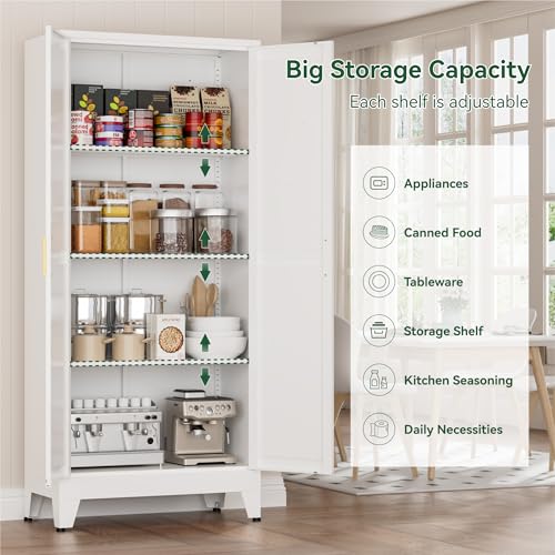 Metal Kitchen Pantry Cabinet