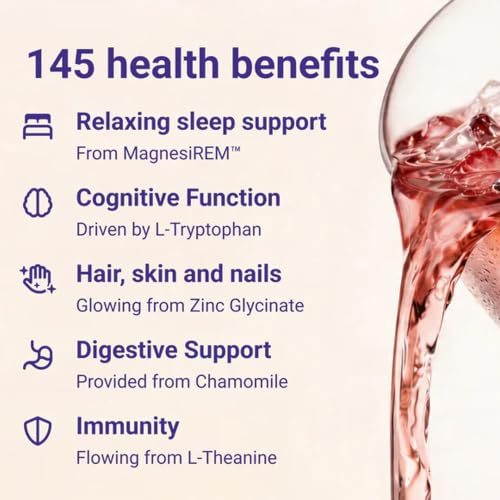 Mixed Berry Sleep & Vitamin Nighttime Drink Mix (3.4 Ounce)