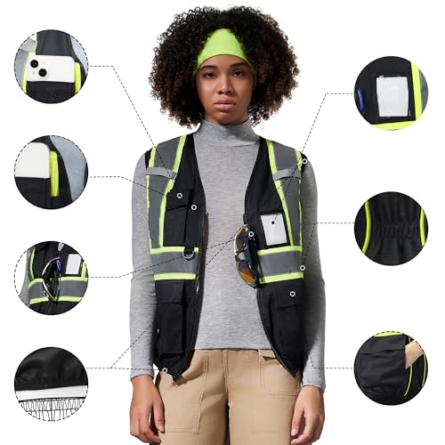 4XL 5XL womens safety vest