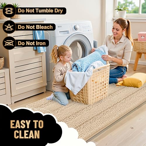 Thick Large Bathroom Rugs 59x35