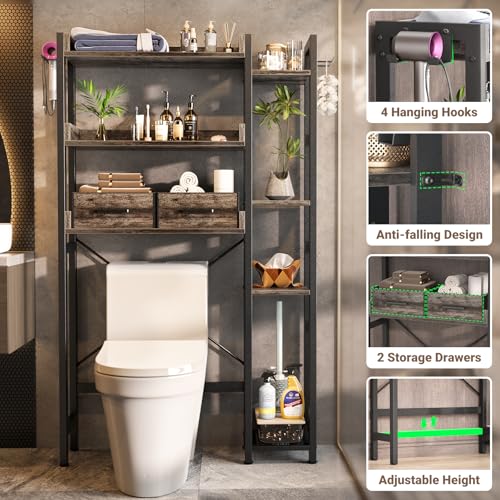 Over The Toilet Storage