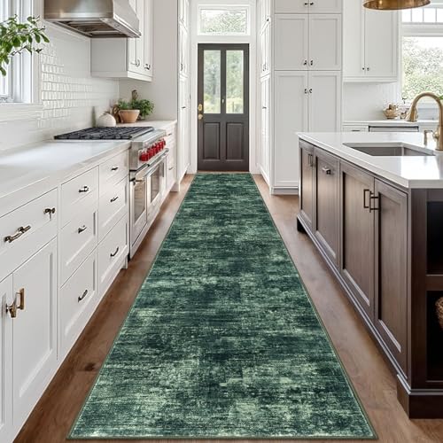 Abstract Runner Rug 3x18 Ft Washable Runners for Hallways