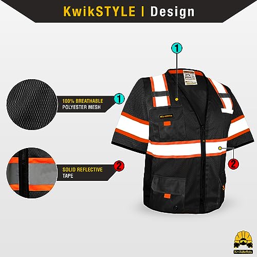 UNDERBOSS Safety Vest with Sleeves ANSI Unrated