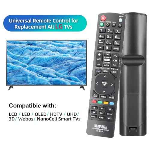 Universal Remote Control for Almost All LG TVs