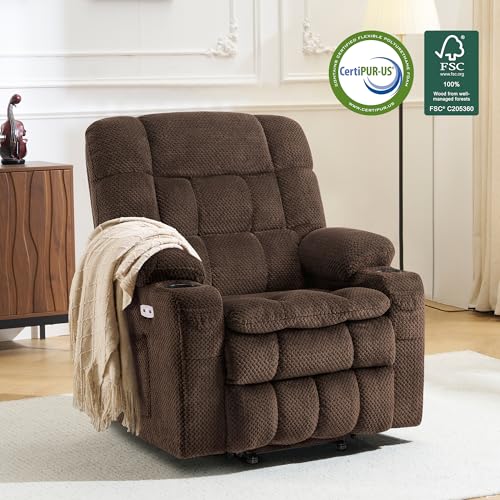 Small Dual Motor Power Lift Recliner Chair for Petite Elderly 7893