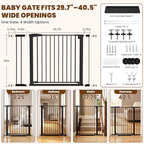 36" Extra Tall Dog Gate