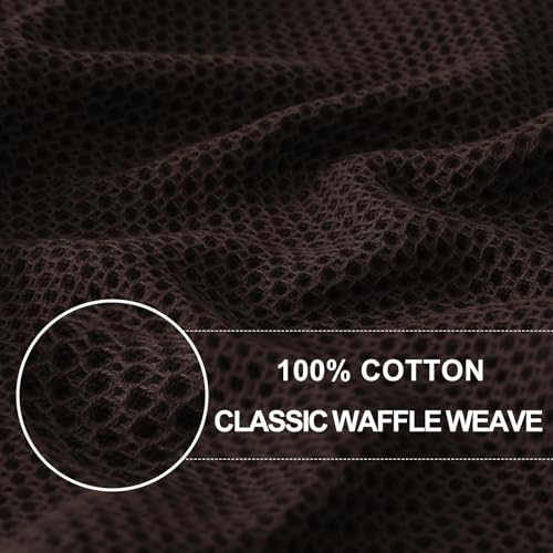 100% Cotton Waffle Weave Kitchen Dish Cloths 24 (24 Count)
