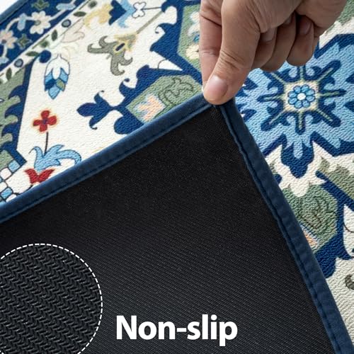 Runner Rug with Non Slip Rubber Backing