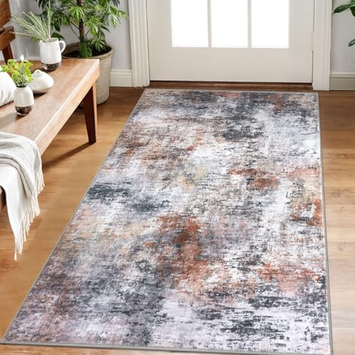 Modern Abstract Small Area Rug Indoor (15 Sq Ft)
