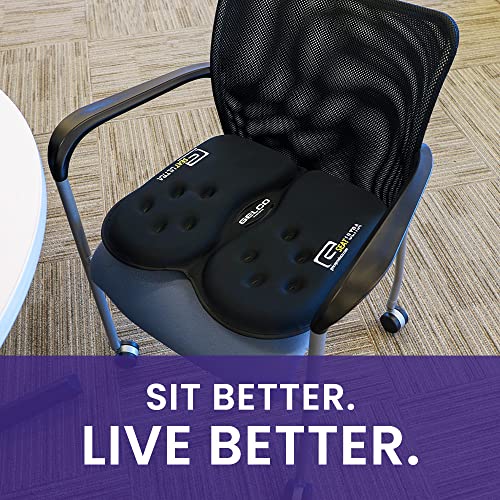 GSeat Ultra Orthopedic Gel and Foam Seat Cushion