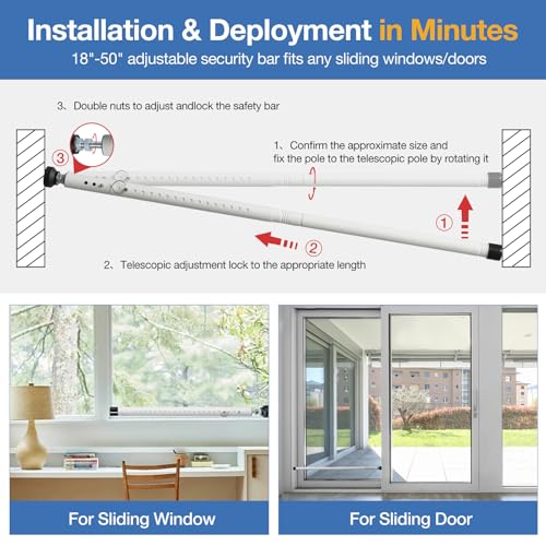 Sliding Door Security Bar