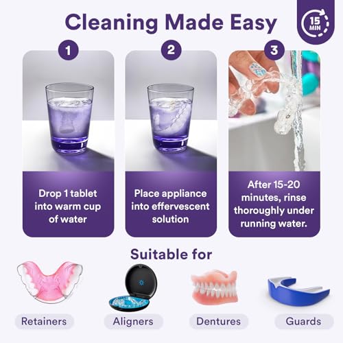 Weiss Naturals Retainer Cleaner Tablets (30 Count)