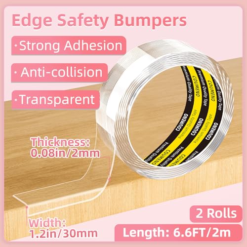 Corner Protector Clear Baby Proofing Edge Guard (2 Count)