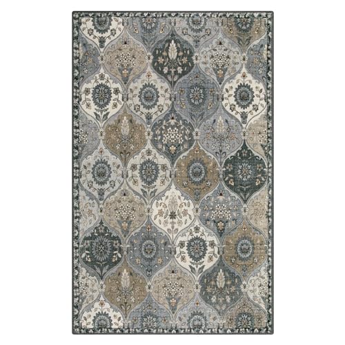 Moroccan Washable Living Room Rug