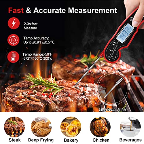 Meat Thermometer Digital for Grilling and Cooking