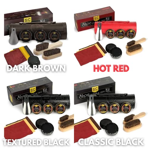 Stone & Clark 12PC Shoe Polish & Care Kit
