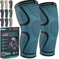 Compression Knee Brace for Women & Men (2 Count)