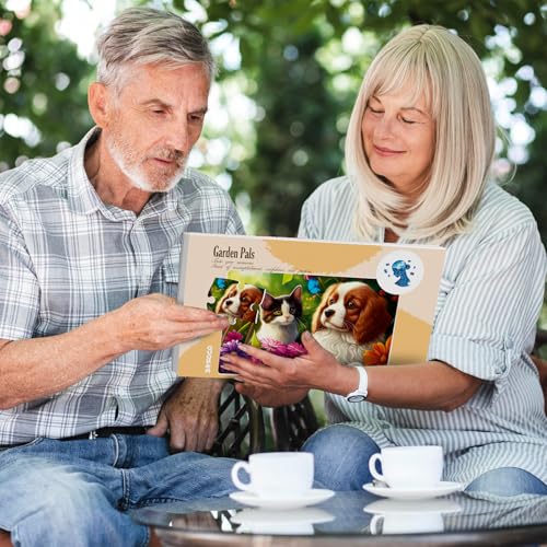 13 Large Piece Dementia Puzzles for Seniors (3 Count)