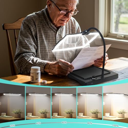 Magnifying Glass with Light and Stand 50 Ultra